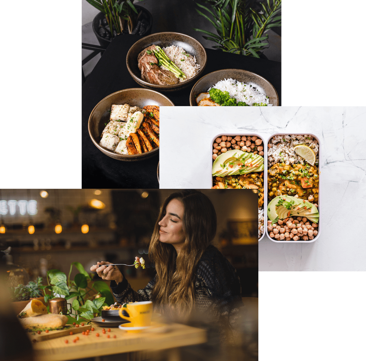 women eating dish on table ingredients used